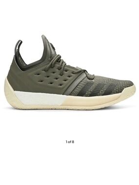 Adidas Harden Vol. 2 Men's Night Cargo Basketball Sneakers - Size 13